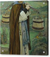 Saint Sergius Labours Triptych, Left Acrylic Print