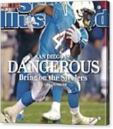 San Diego Chargers Darren Sproles, 2009 Afc Wild Card Sports Illustrated Cover Acrylic Print
