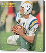 San Diego Chargers Lance Alworth... Sports Illustrated Cover Acrylic Print