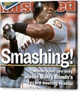 San Francisco Giants Barry Bonds... Sports Illustrated Cover Acrylic Print