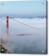 San Francisco Golden Gate Bridge And Acrylic Print