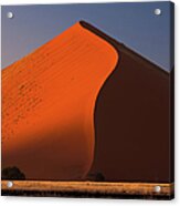 Sand Dune Ridge In The Namib-naukluft Acrylic Print