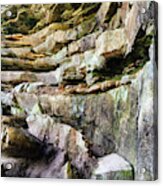 Sandstone Layers Acrylic Print