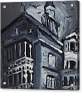 Scary Old House Acrylic Print