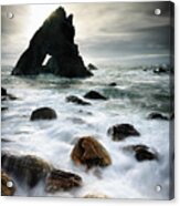 Sea Stack, Donegal, Ireland Acrylic Print