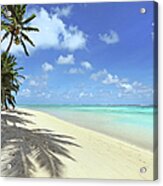 Shady Beach Acrylic Print