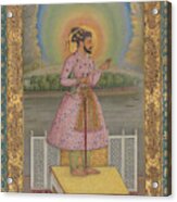 Shah Jahan On A Terrace Acrylic Print