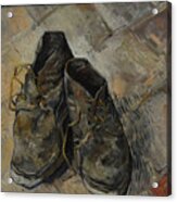 Shoes, 1888. Artist Gogh, Vincent, Van Acrylic Print
