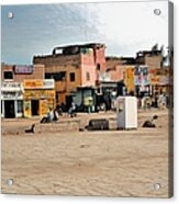 Shop, Photo, Luxor, Karnak Temple, Egypt Acrylic Print