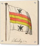 Sicily, 1838 Acrylic Print