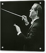 Side View Of Conductor Acrylic Print