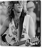 Singer Jon Bon Jovi Performs At Farm Acrylic Print