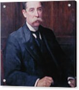 Sir Edwin Cornwall, 1907. Artist John Acrylic Print