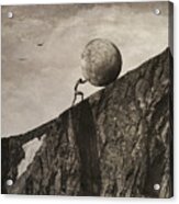 Sisyphus Acrylic Print