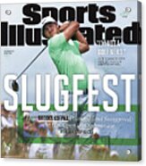Slugfest How Brooks Koepka Pounded And Swaggered The Us Sports Illustrated Cover Acrylic Print