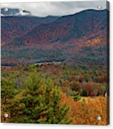 Smoky Mountains Autumn Splendor Acrylic Print