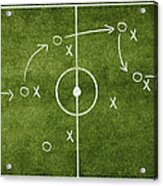 Soccer Strategy Acrylic Print