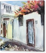 Somewhere In Santorini I Acrylic Print