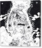 Son Goku Mastered Ultra Instinct Acrylic Print