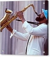 Sonny Rollins Performing Acrylic Print