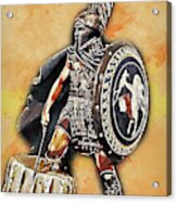 Spartan Hoplite - 36 Acrylic Print