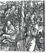 St Francis Receiving The Stigmata, 1504 Acrylic Print