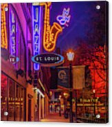 St. Louis Jazz Acrylic Print