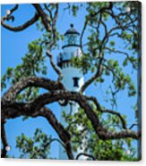 St Simons Lighthouse Acrylic Print