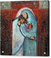 Station 4 Jesus Meets His Mother Acrylic Print