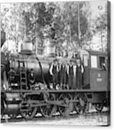 Steam Engine Locomotive 594 Finland Acrylic Print
