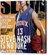Steve Nash Is No Joke Slam Cover Acrylic Print