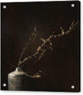 Still Life With Blossom And Eggs Acrylic Print