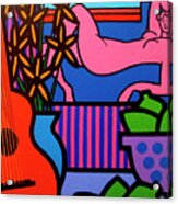 Still Life With Matisse 1 Acrylic Print