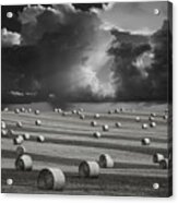 Stormy Harvest Acrylic Print
