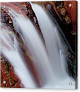 Stream In Red Rock Canyon Acrylic Print