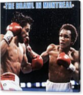 Sugar Ray Leonard, 1980 Wbc Welterweight Title Sports Illustrated Cover Acrylic Print