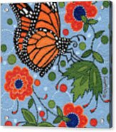 Summer Monarch Butterfly Acrylic Print