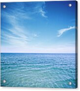 Sunny Ocean Acrylic Print