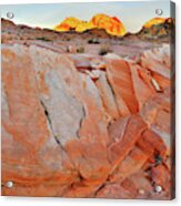 Sunrise On Valley Of Fire State Park Acrylic Print