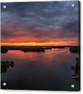 Sunrise Panoramic Acrylic Print