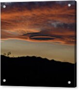 Sunset At Joshua Tree National Park Acrylic Print