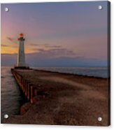 Sunset At Sodus Point Acrylic Print