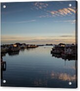 Svolvaer At Sunset Acrylic Print