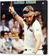 Sweden Bjorn Borg, 1979 Wimbledon Sports Illustrated Cover Acrylic Print