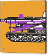 Tank Missile Launcher Acrylic Print