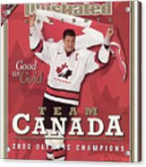 Team Canada Mario Lemieux, 2002 Winter Olympic Champions Sports Illustrated Cover Acrylic Print