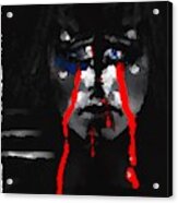 Tears Of Blood Acrylic Print