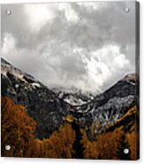 Telluride First Snow Acrylic Print