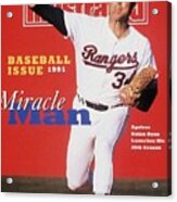 Texas Rangers Nolan Ryan Sports Illustrated Cover Acrylic Print