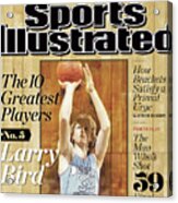 The 10 Greatest Players 75 Years Of The Tournament Sports Illustrated Cover Acrylic Print